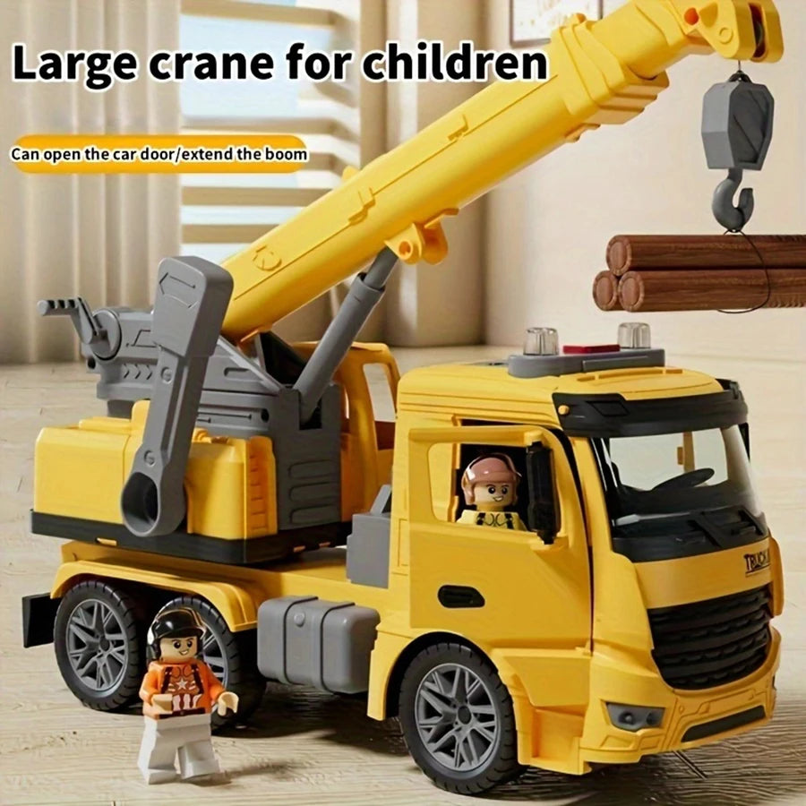 Construction Toy Crane Truck, lights and sounds.