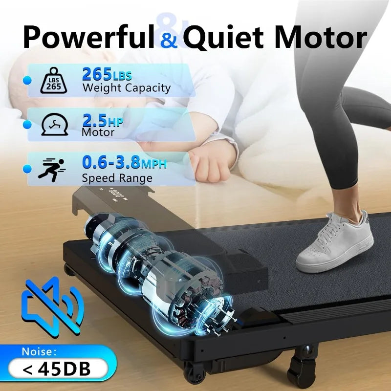 3-in-1 Walking Treadmill with Incline