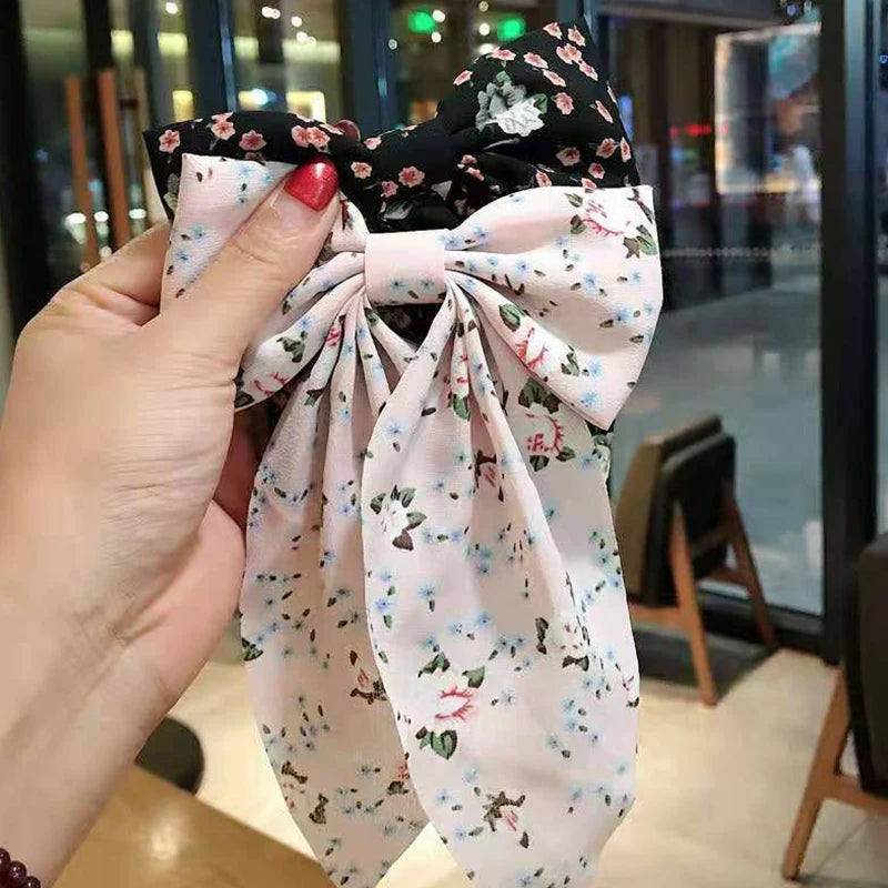 Big Bow Ribbon Hair Tie