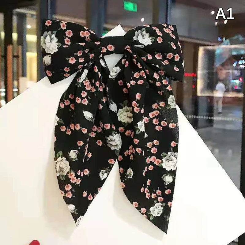 Big Bow Ribbon Hair Tie