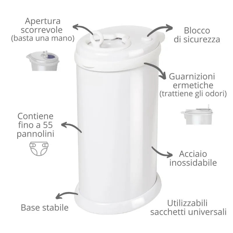 Steel Diaper Pail