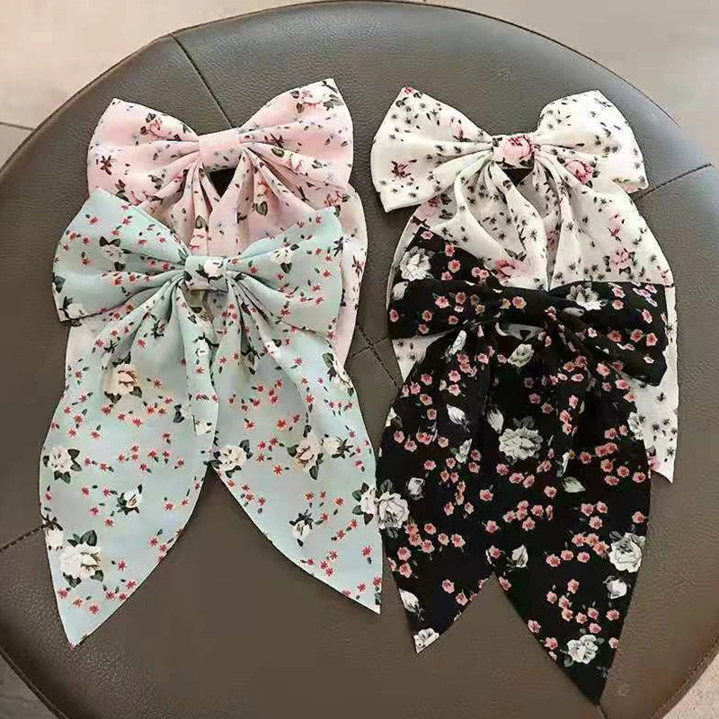 Big Bow Ribbon Hair Tie