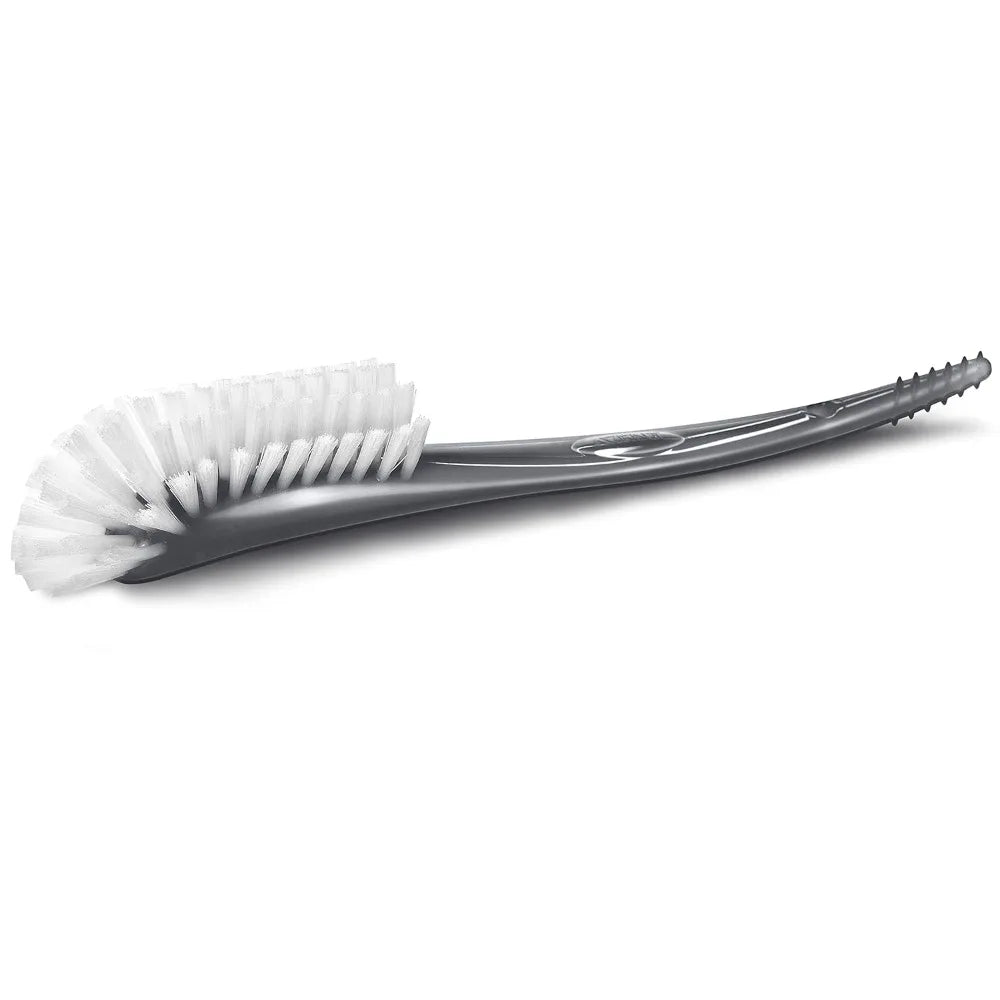 Baby bottle and nipple brush