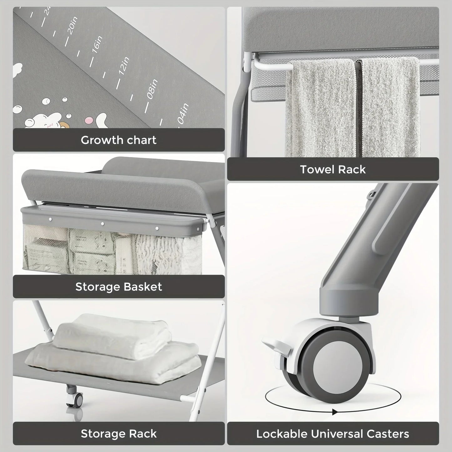 Foldable Baby Changing Table