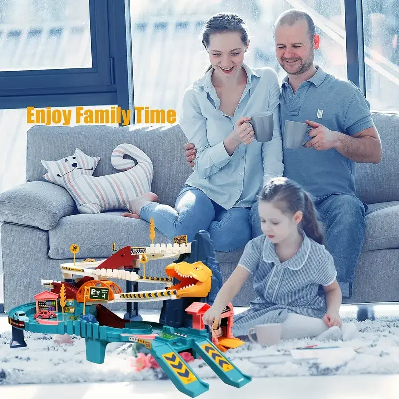 Dinosaur Mountain Climbing Track Set