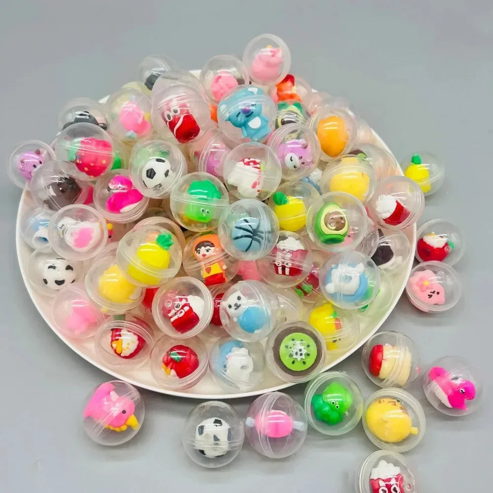 30/50 Pcs Transparent Eggshell Mixed Party Favor