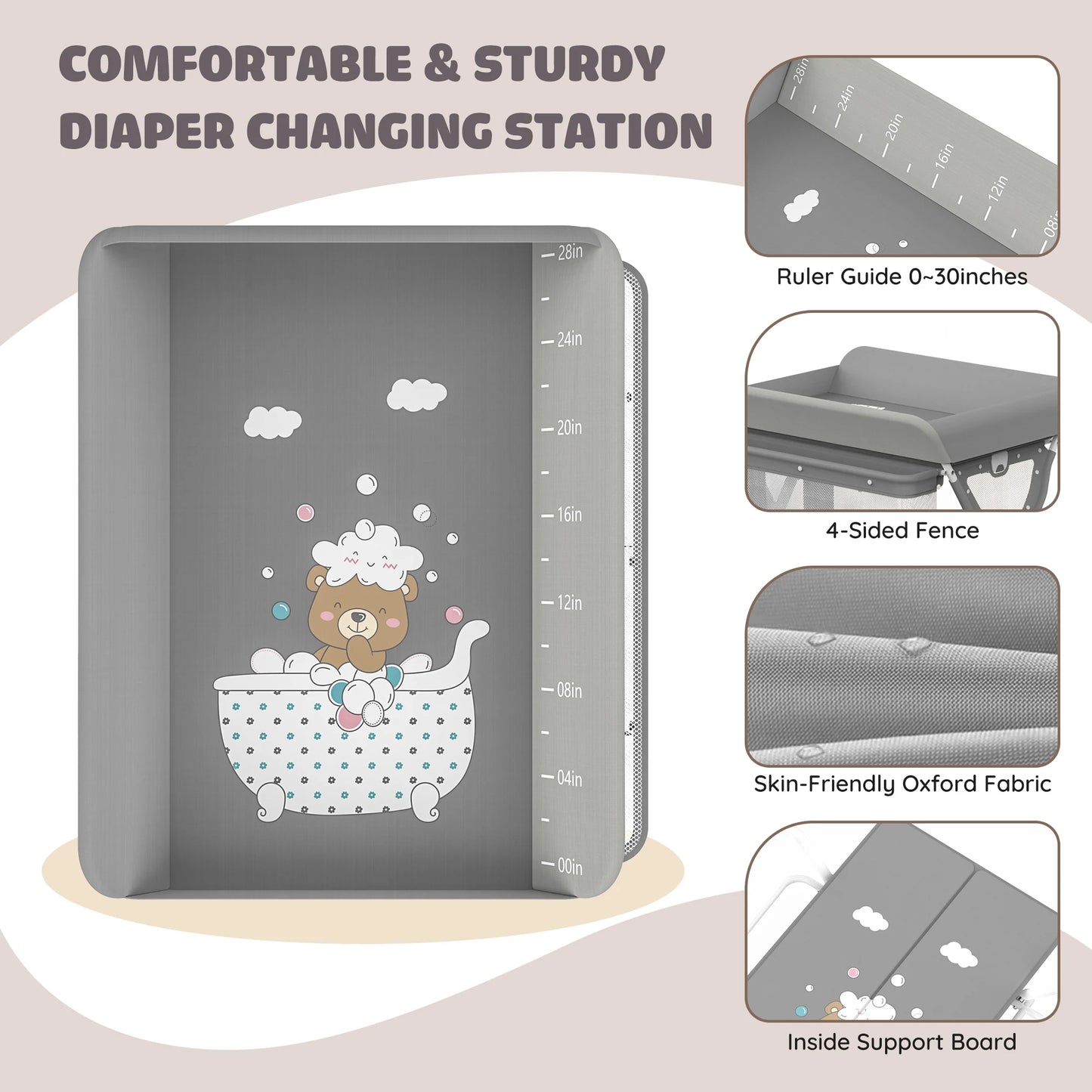 Folding Diaper Changing Station