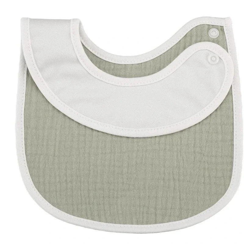 2pcs cotton bear waterproof baby bibs