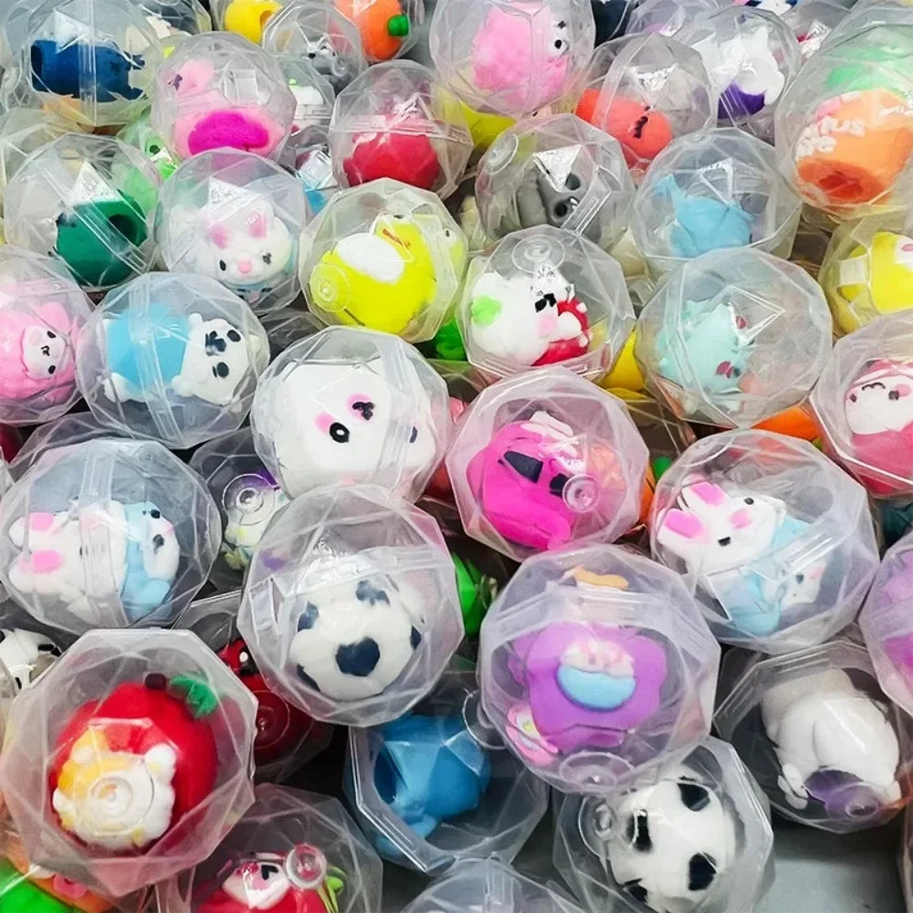 30/50 Pcs Transparent Eggshell Mixed Party Favor