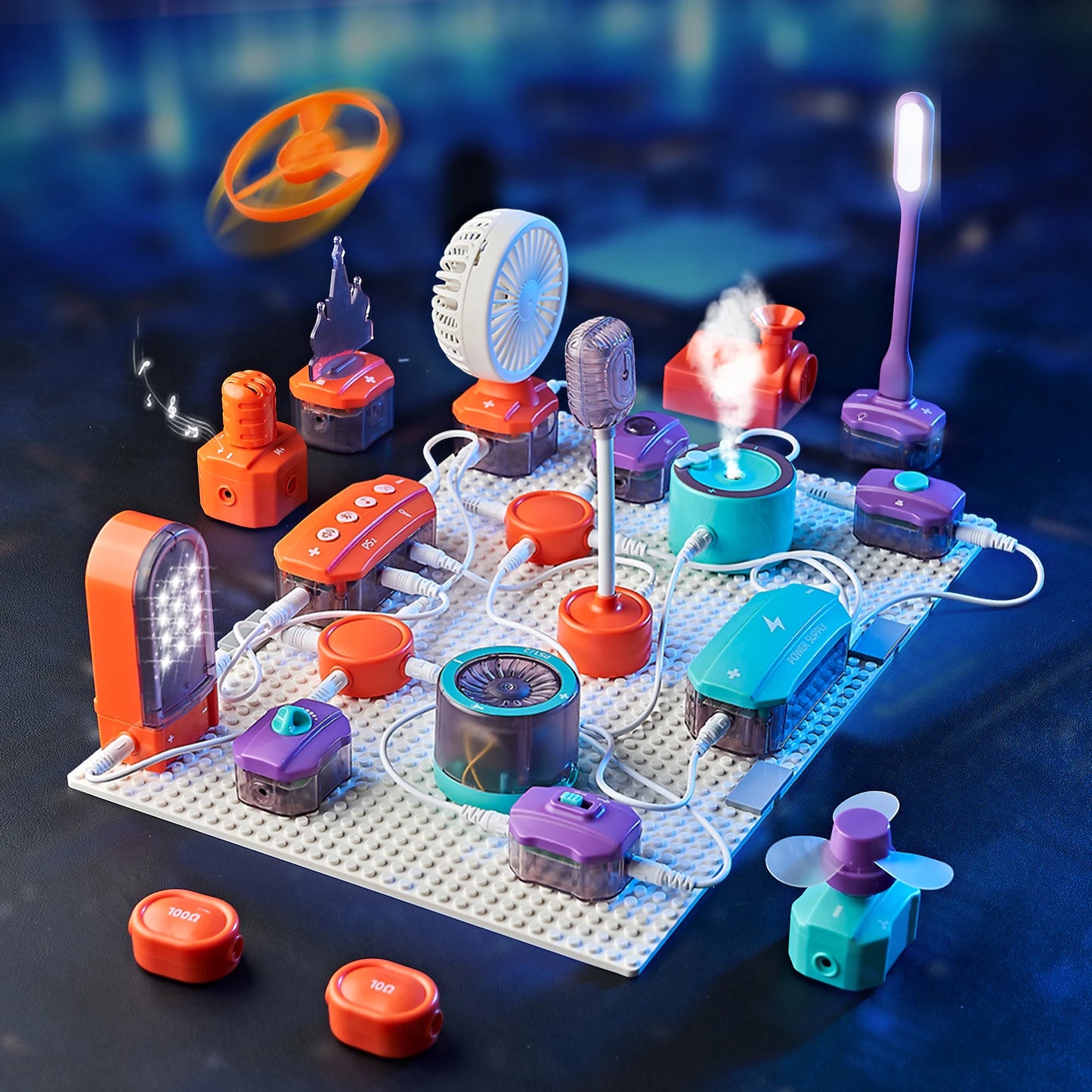 Kids DIY Electronics Experiment Circuit Board Ages 6+