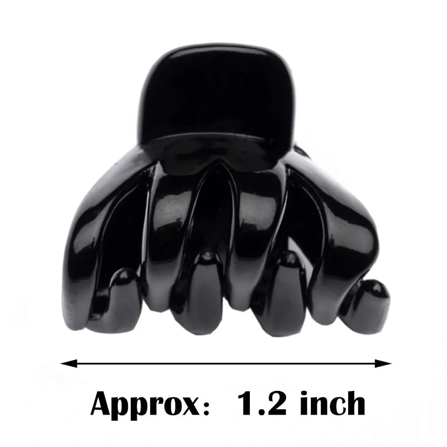 12 Pack Small Hair Claw Clips