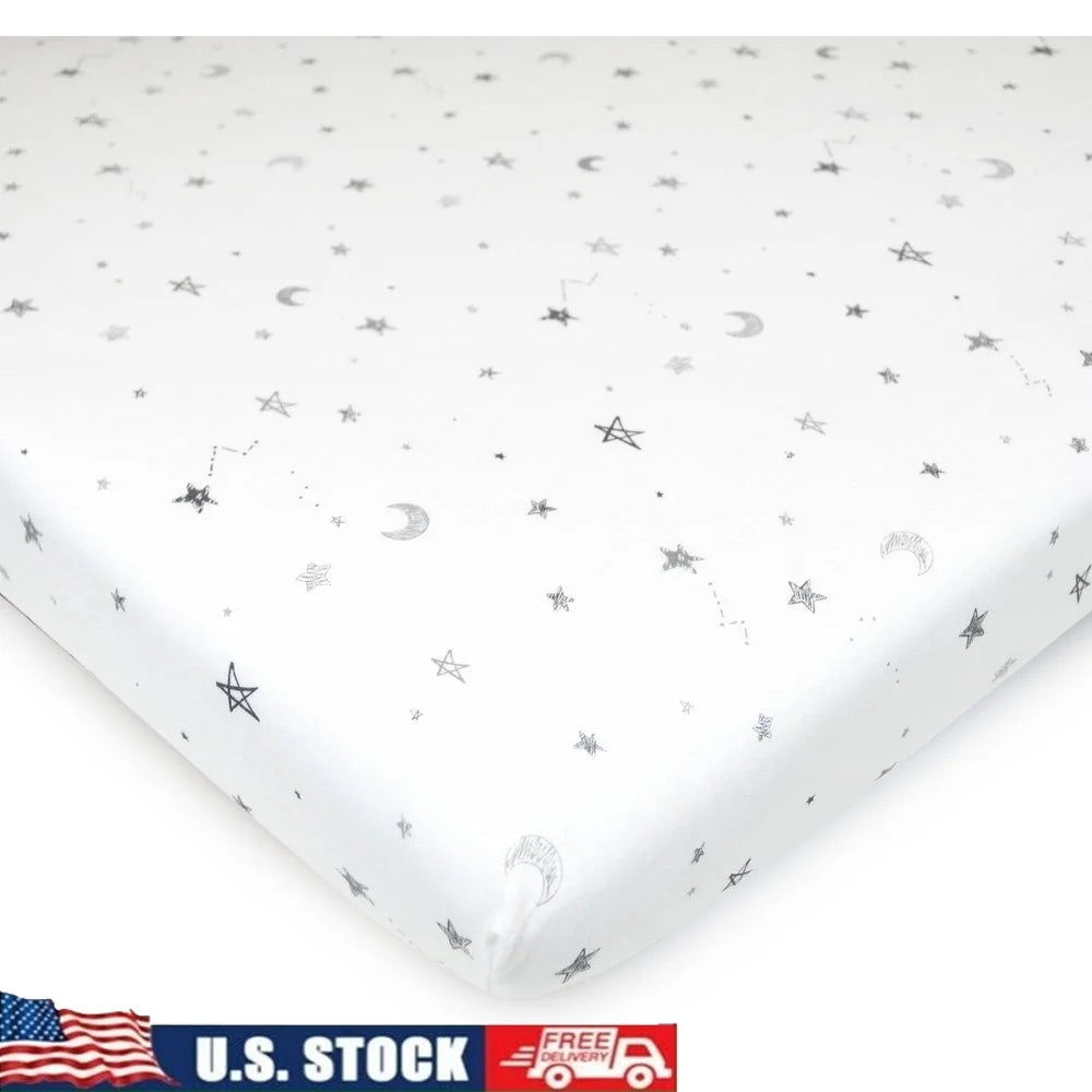 100% Cotton Fitted Pack and Play Sheet