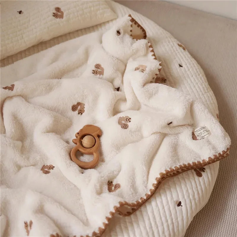 Cartoon Baby Blanket for Newborn