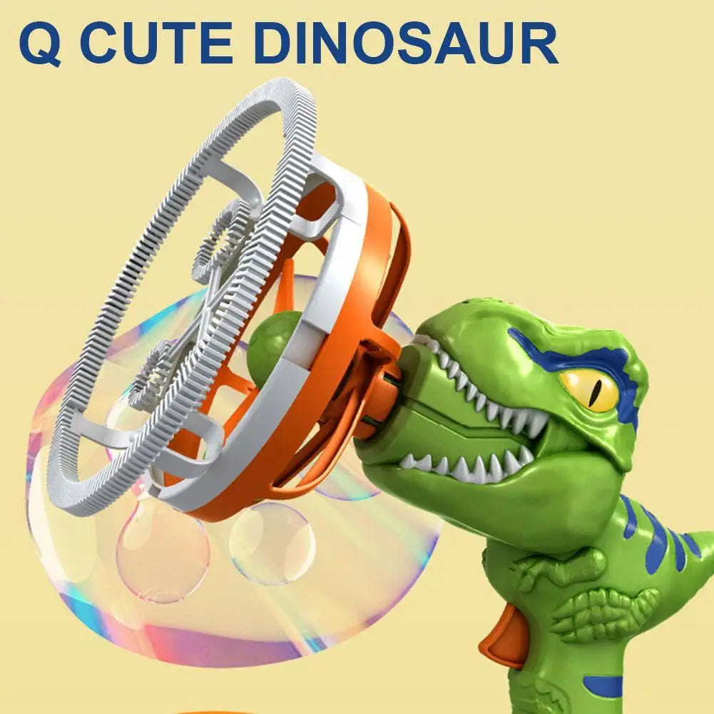 Automatic Dinosaur Bubble Gun