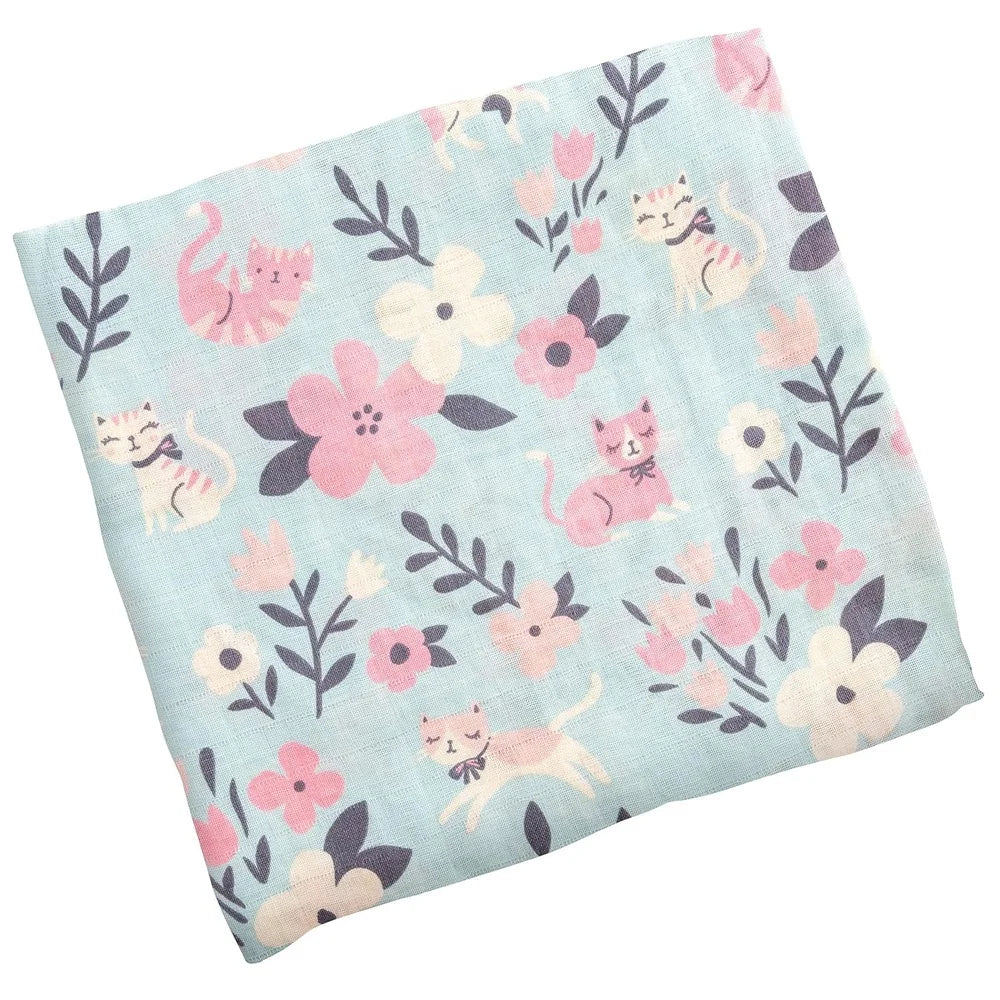 100% Cotton Muslin Swaddle Blanket