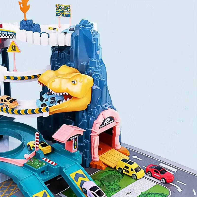 Dinosaur Mountain Climbing Track Set