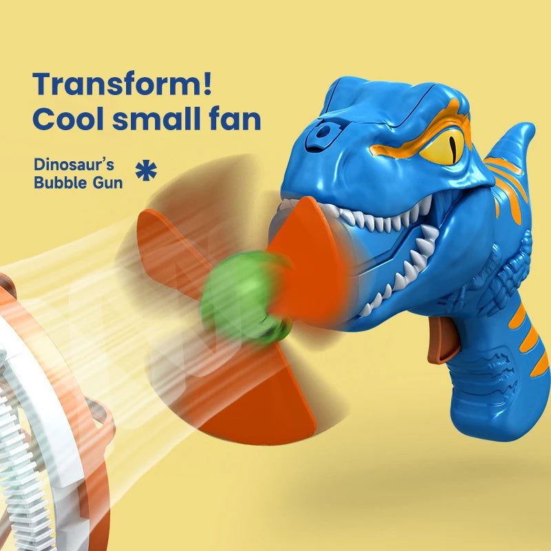 Automatic Dinosaur Bubble Gun
