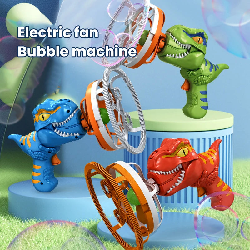 Automatic Dinosaur Bubble Gun