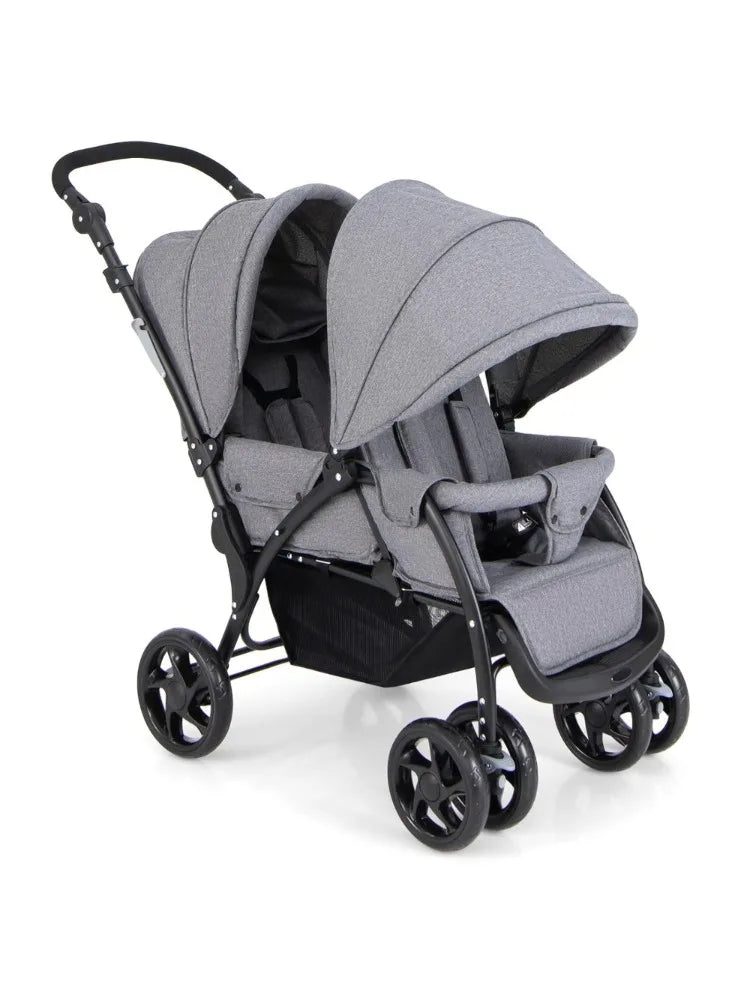 Double Stroller, Foldable Lightweight Infant Twin