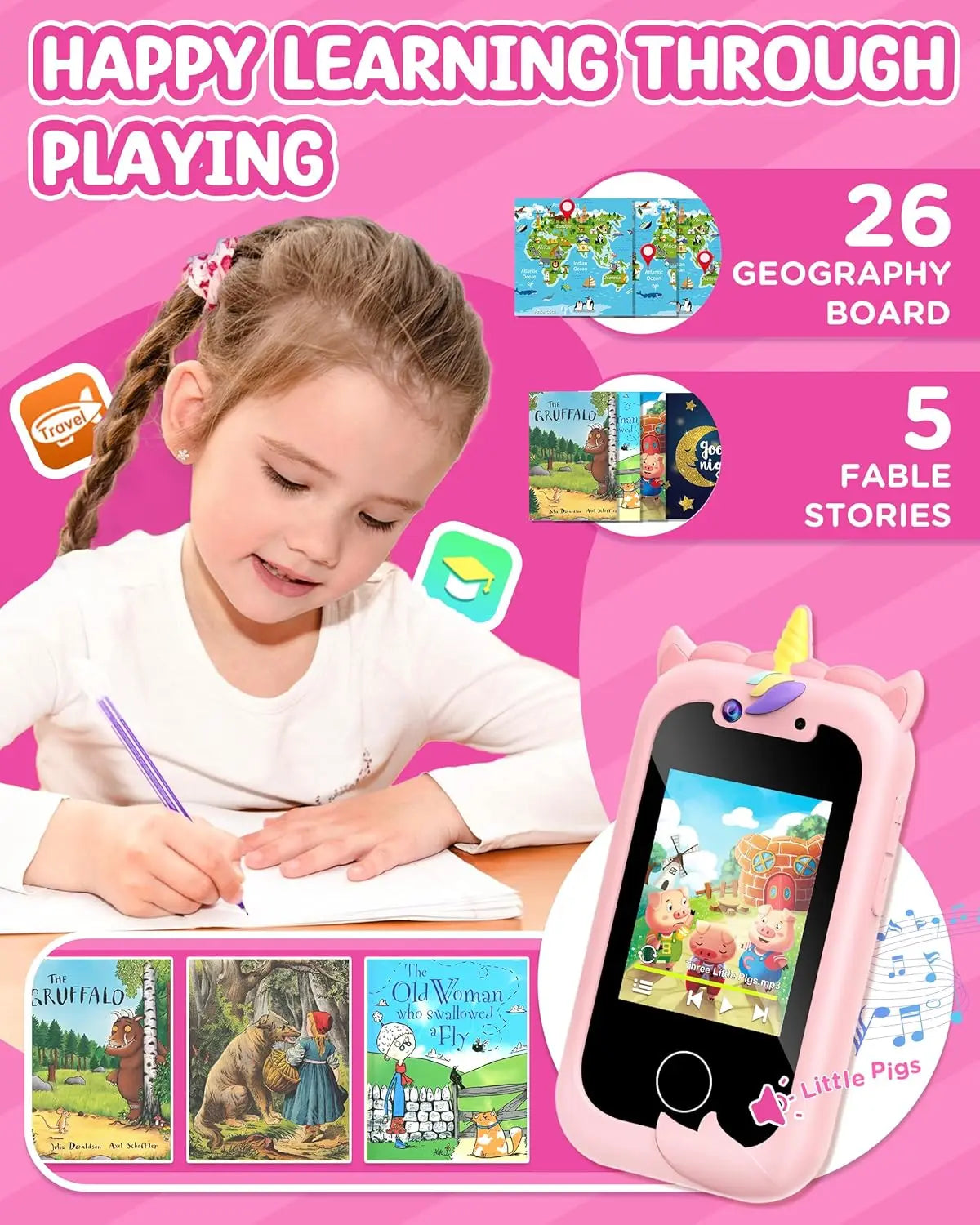 Kids' Smart Phone Girls' Toy