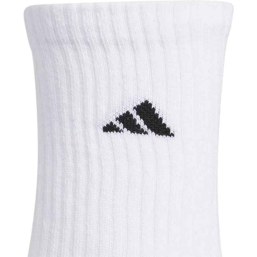 Youth Athletic Cushioned 6-Pack Crew Socks