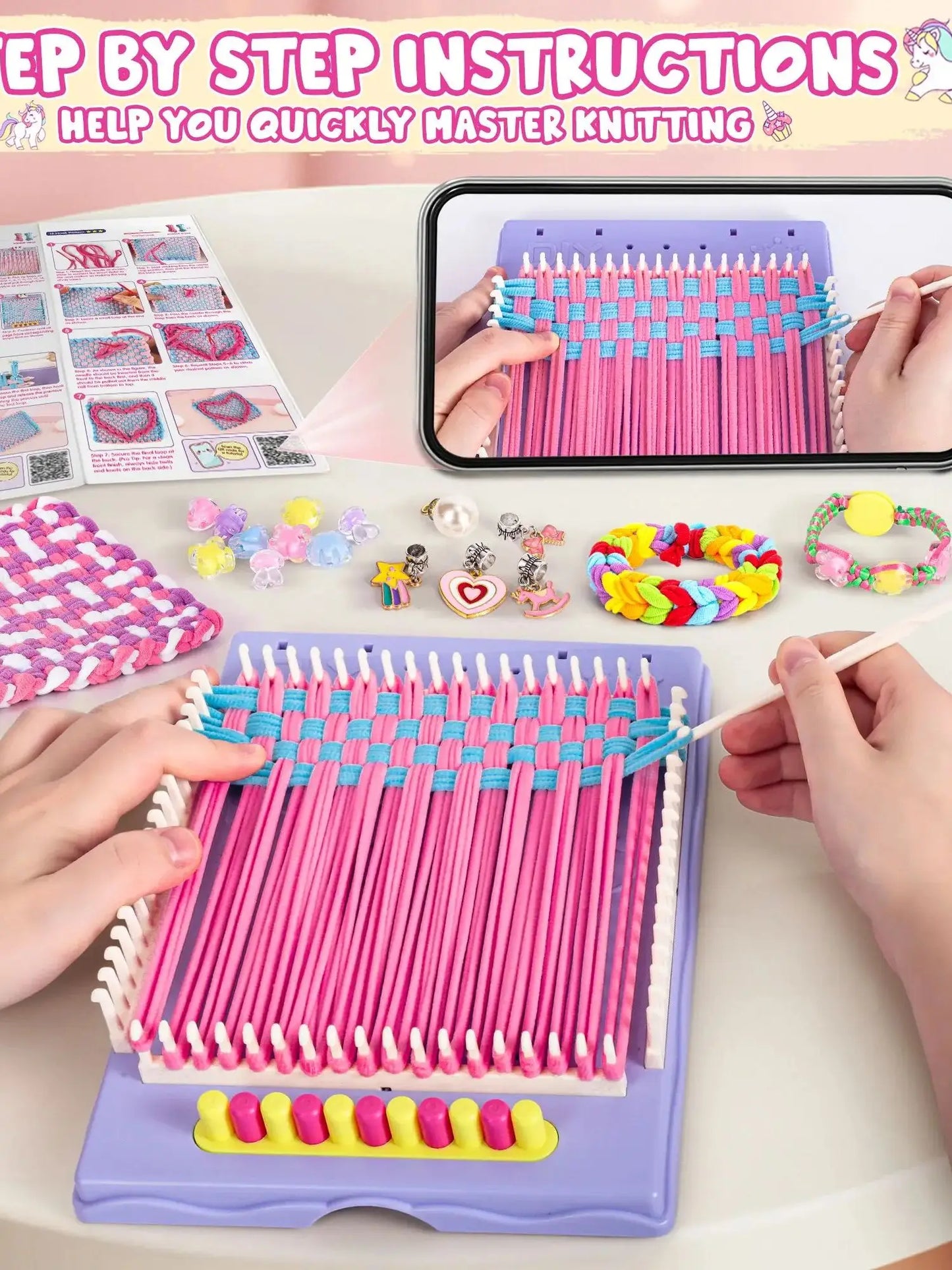 400PCS Weaving Loom Kit