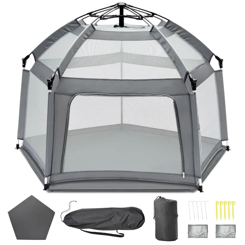 Portable Outdoor Playpen for Babies and Toddlers