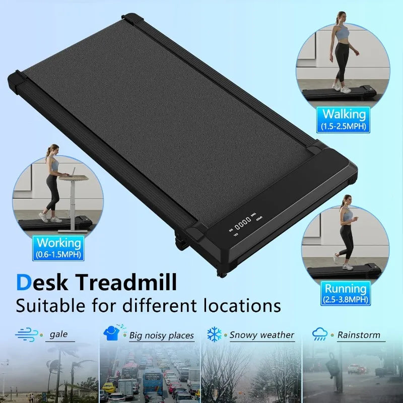 3-in-1 Walking Treadmill with Incline