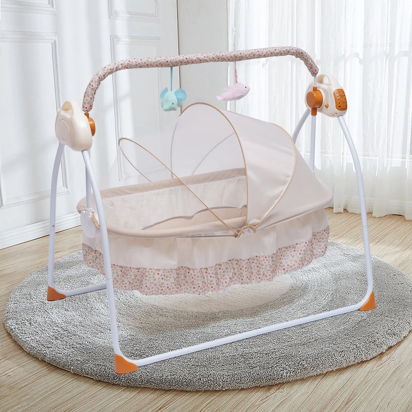 Electric Newborn Baby Auto Swing Cradle