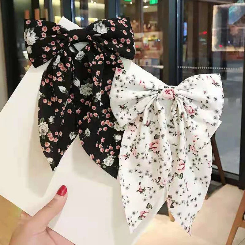 Big Bow Ribbon Hair Tie