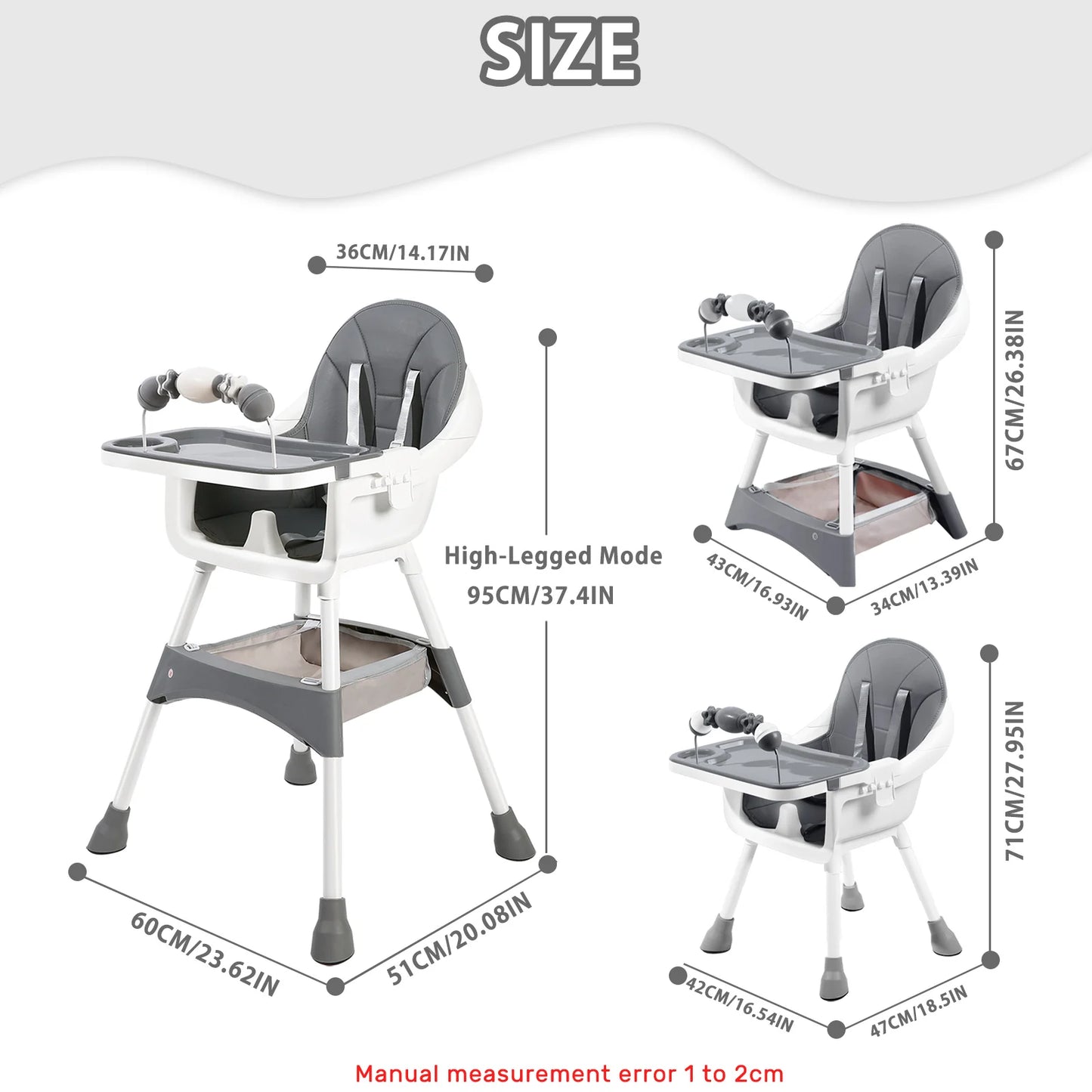 Portable Baby High Chair
