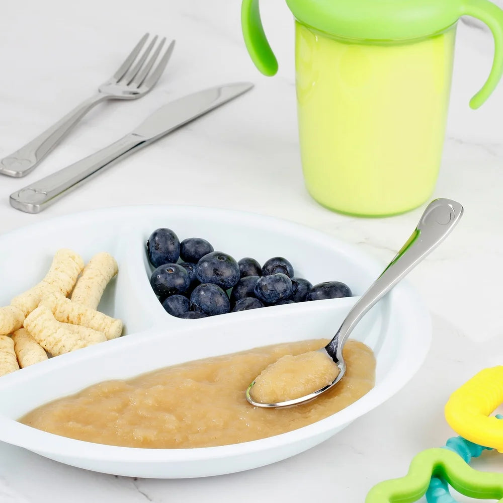 2 Pack Stainless Steel Toddler Flatware Set