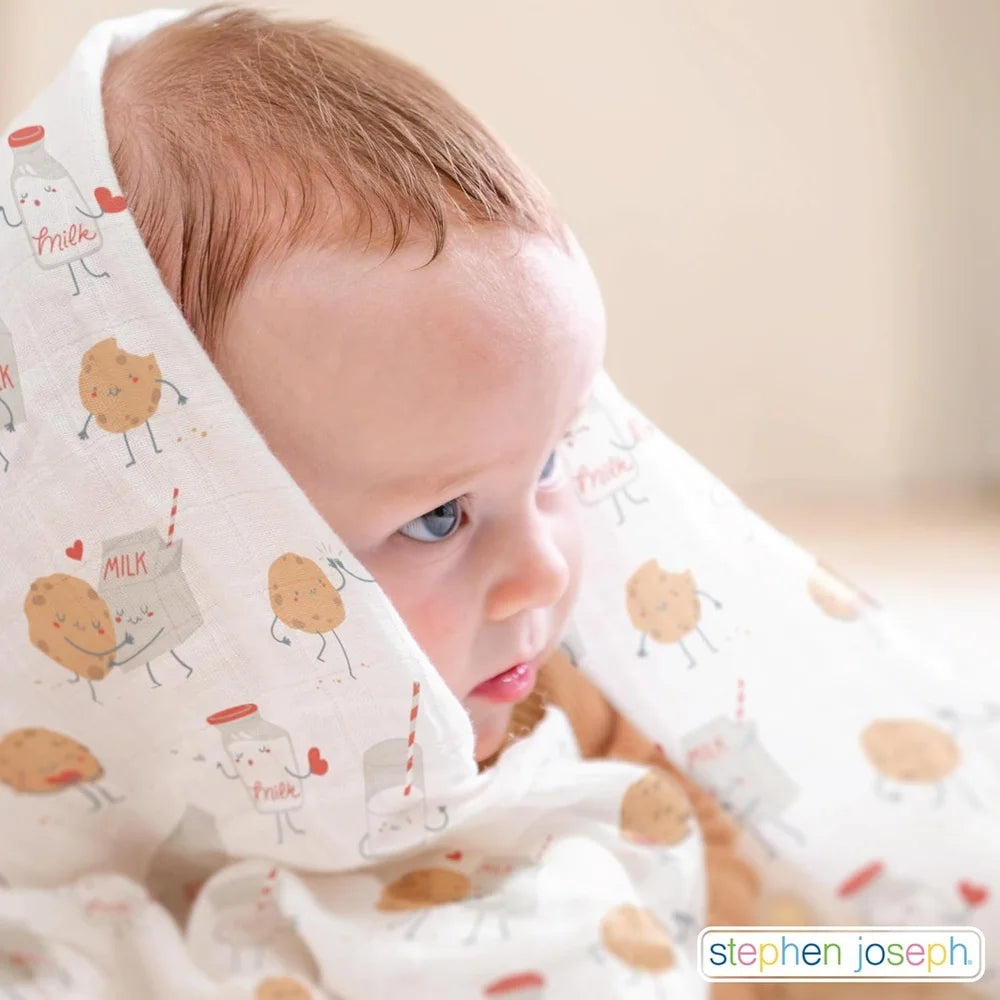 100% Cotton Muslin Swaddle Blanket
