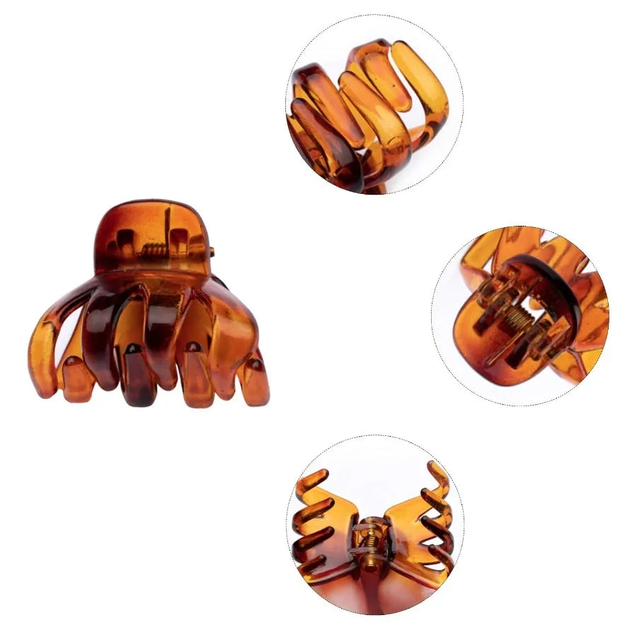 12 Pack Small Hair Claw Clips