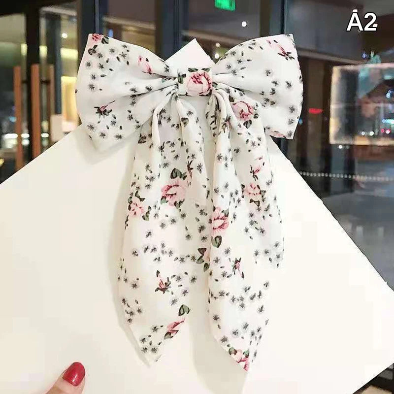 Big Bow Ribbon Hair Tie