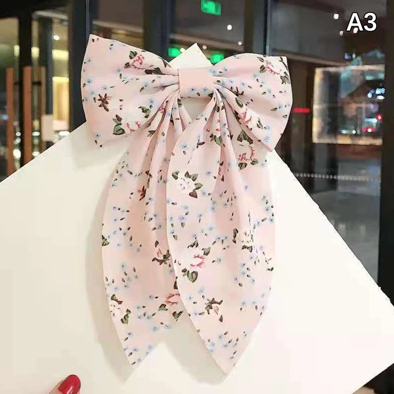 Big Bow Ribbon Hair Tie
