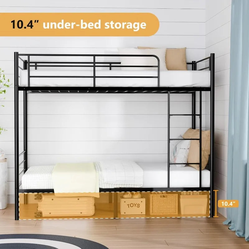 Platform Bunk Bed Twin Over Twin