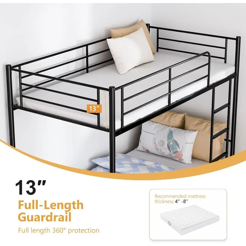 Platform Bunk Bed Twin Over Twin