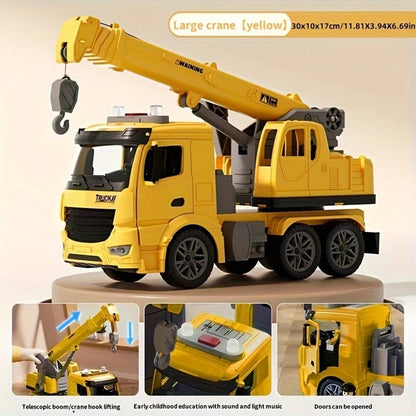 Construction Toy Crane Truck, lights and sounds.