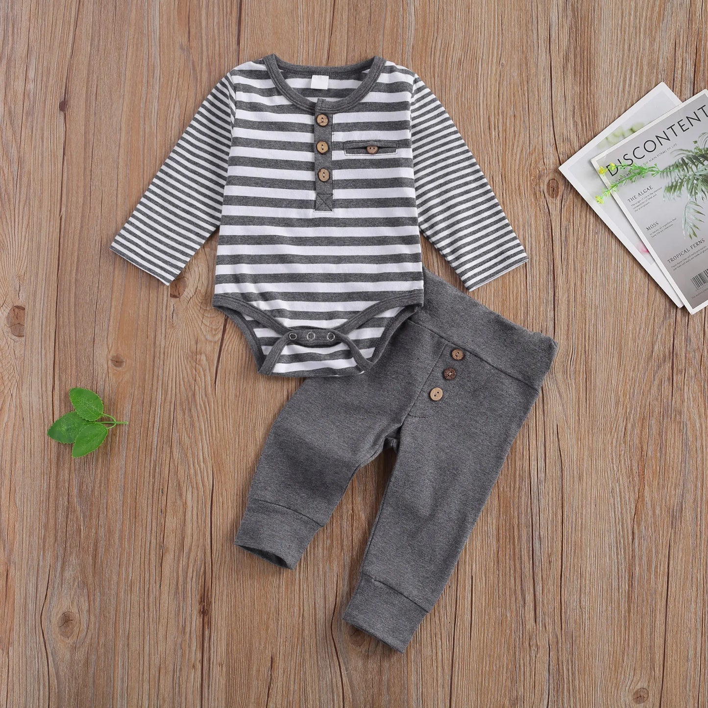 2 Pcs Baby Casual Suit
