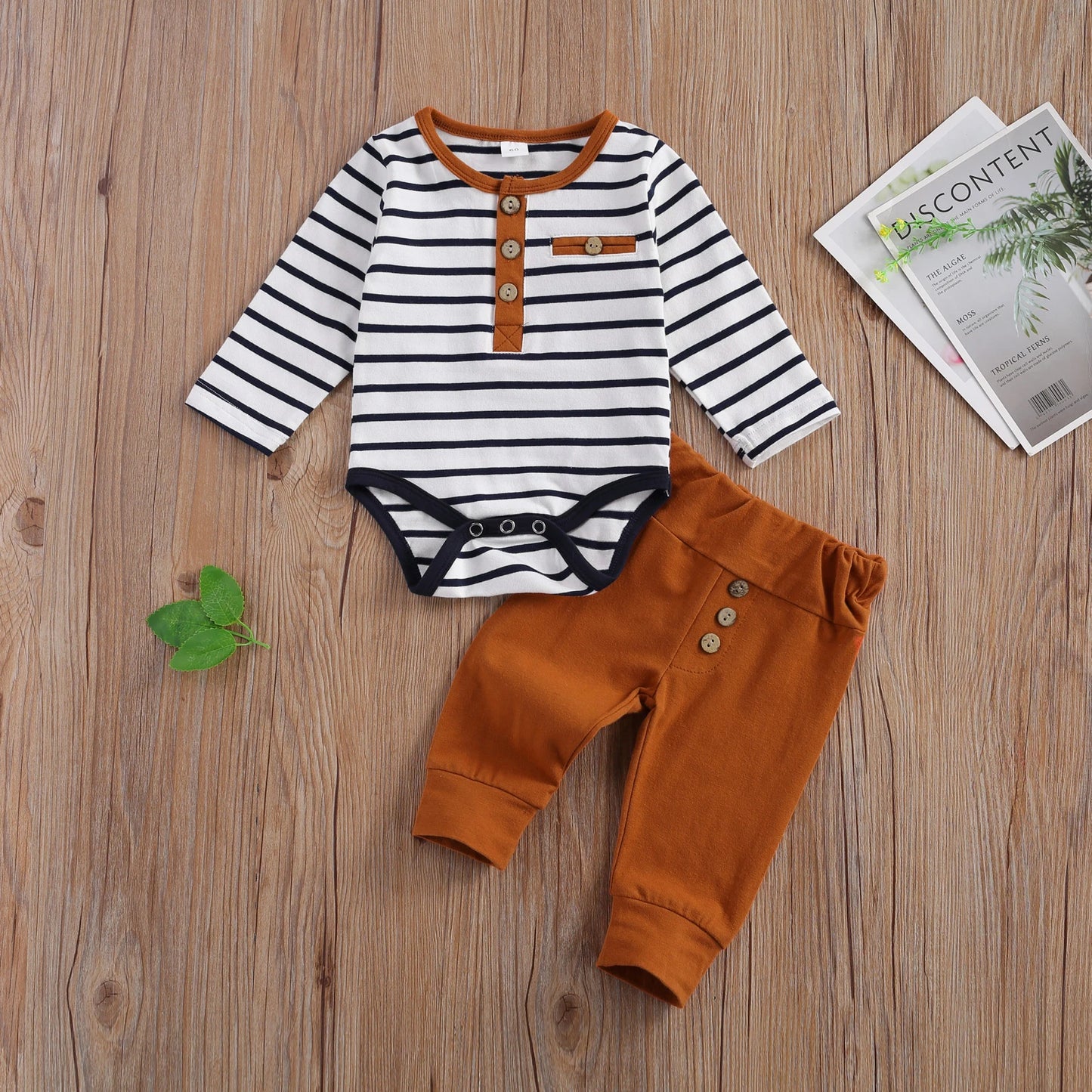 2 Pcs Baby Casual Suit