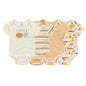 Newborn Fashion Cartoon 4-piece jumpsuit