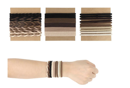 30PCS Boho Hair Ties for Women
