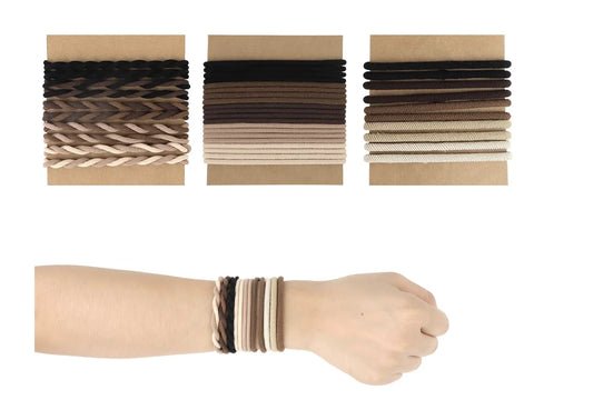 30PCS Boho Hair Ties for Women