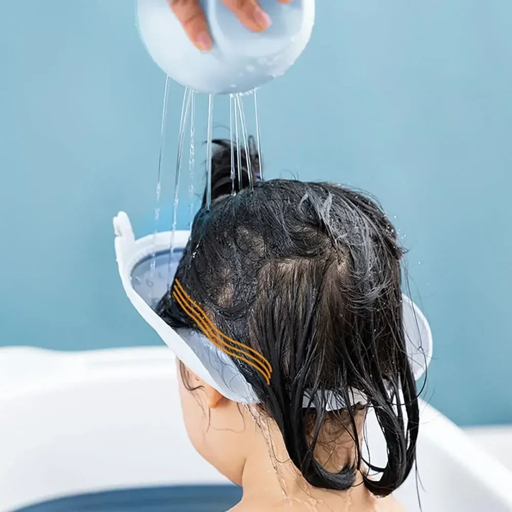 Children Bath Visor Head Cover Octopus Shield