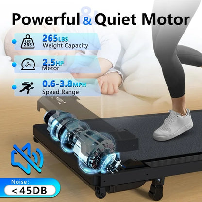 3-in-1 Walking Treadmill with Incline