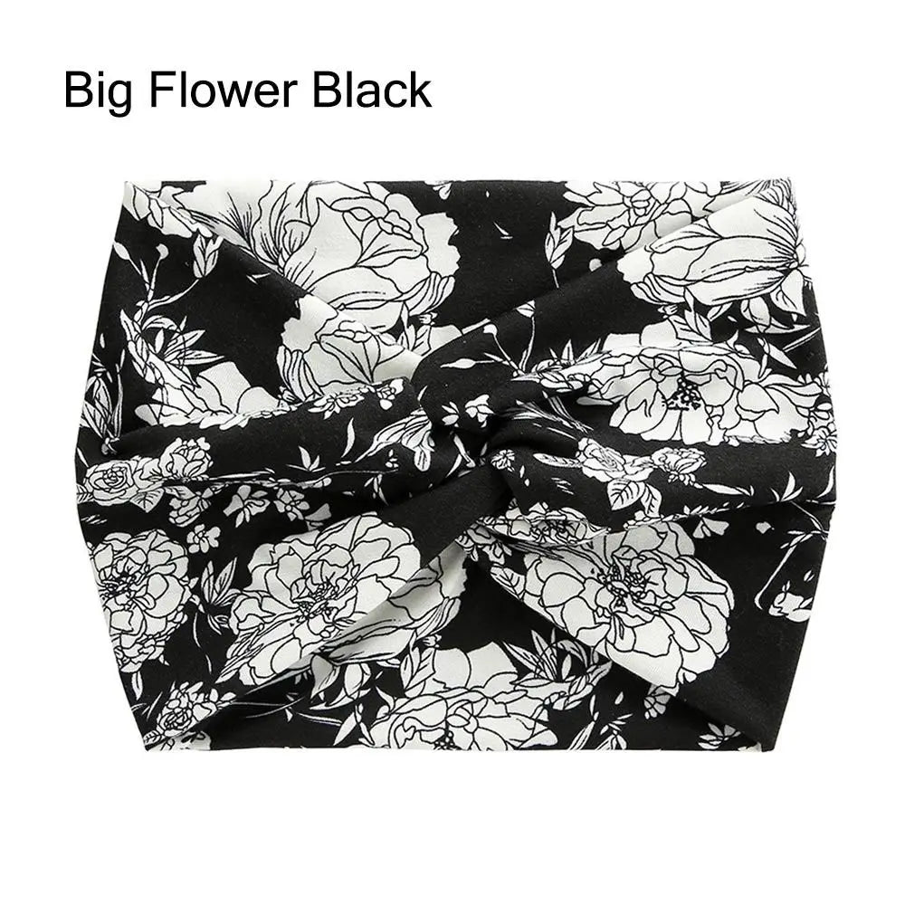 Twisted Thick Wide Head Wraps for Women