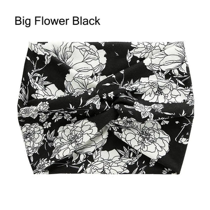 Twisted Thick Wide Head Wraps for Women