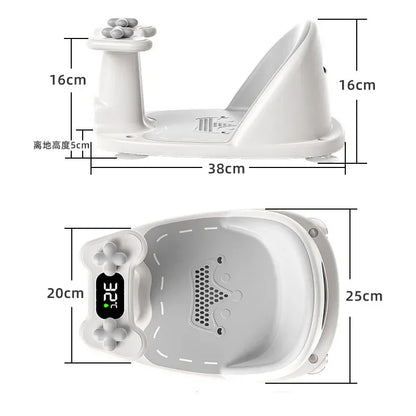 Children's Shower Seat - Temperature Sensing
