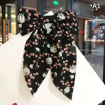 Big Bow Ribbon Hair Tie